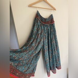 100% beautiful silk Nilaya palazzo pants Large